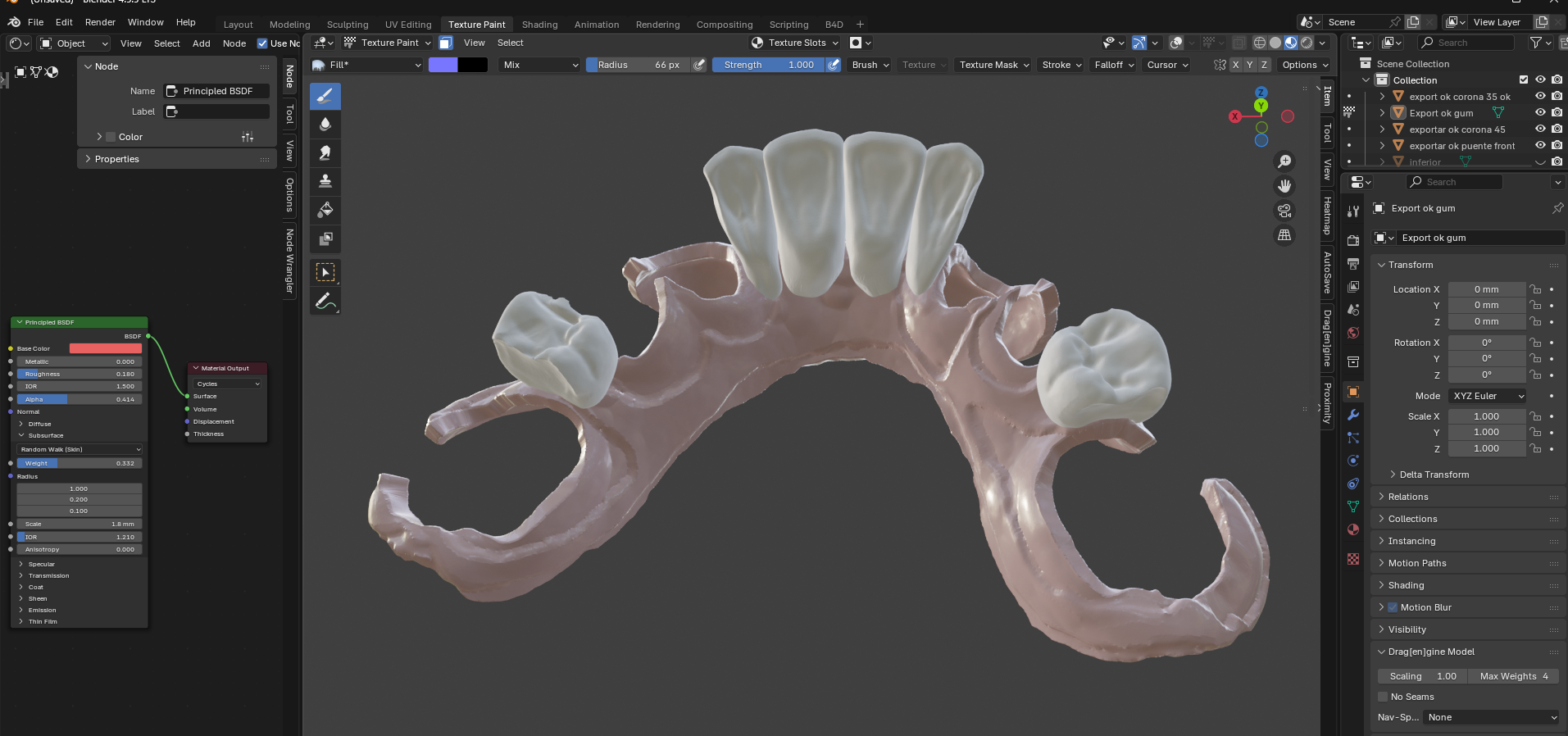 Vista de Ingeniería Blender